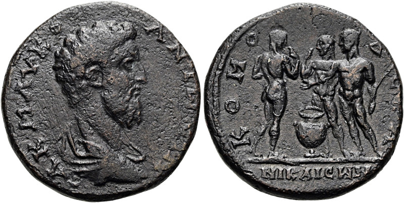 BITHYNIEN. NIKAIA. Commodus als Augustus, 180 - 196 n. Chr. Diassarion ø 27mm (1...