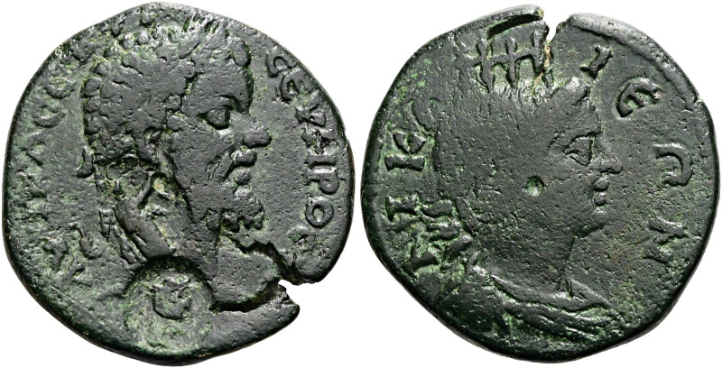 BITHYNIEN. NIKAIA. Septimius Severus, 193 - 211 n. Chr. Diassarion ø 26mm (10.85...