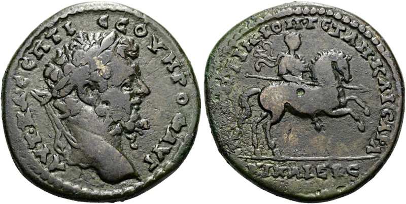 BITHYNIEN. NIKAIA. Septimius Severus, 193 - 211 n. Chr. Diassarion ø 27mm (11.21...