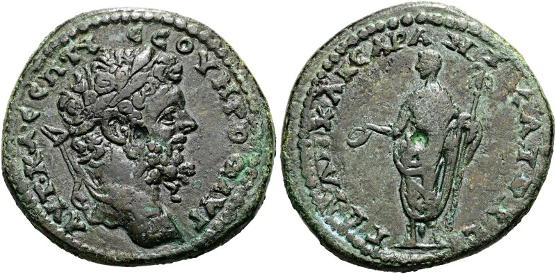 BITHYNIEN. NIKAIA. Septimius Severus, 193 - 211 n. Chr. Diassarion ø 28mm (10.53...