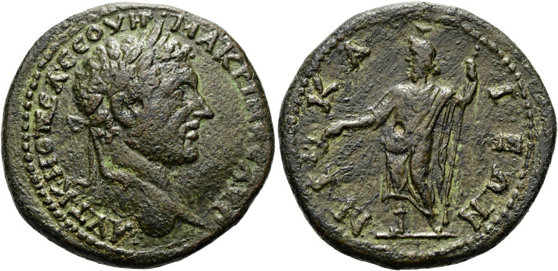 BITHYNIEN. NIKAIA. Macrinus, 217 - 218 n. Chr. Diassarion ø 29mm (14.01g). St. 3...