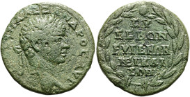 BITHYNIEN. NIKAIA. Severus Alexander, 222 - 235 n. Chr. Diassarion ø 26mm (8.44g). 218 - 224 n. Chr. St. 15°. Vs.: [M AVP C]EVH AΛEZANΔPOC AVΓ, Kopf m...