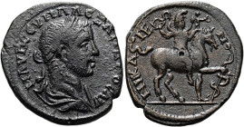 BITHYNIEN. NIKAIA. Severus Alexander, 222 - 235 n. Chr. Diassarion ø 26mm (7.28g). 224 n. Chr. St. 0°. Vs.: M AVP CEVH AΛΕZΑΝΔPOC AV, Büste mit Panzer...