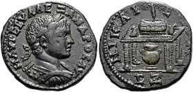 BITHYNIEN. NIKAIA. Severus Alexander, 222 - 235 n. Chr. Diassarion ø 22mm (6.21g). 228 - 231 n. Chr. St. 180°. Vs.: M AVP CEV AΛΕZΑΝΔPOC AVΓ (VΓ ligie...