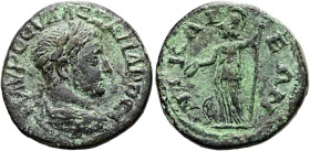 BITHYNIEN. NIKAIA. Severus Alexander, 222 - 235 n. Chr. Assarion ø 19mm (4.39g). 228 - 231 n. Chr. St. 30°. Vs.: M AVP CEV AΛΕZΑΝΔPOC A, Büste mit Pan...