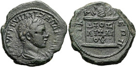 BITHYNIEN. NIKAIA. Severus Alexander, 222 - 235 n. Chr. Assarion ø 20mm (5.16g). 228 - 231 n. Chr. St. 195°. Vs.: M AVP CEVH AΛΕZΑΝΔPOC AVΓ, Büste mit...