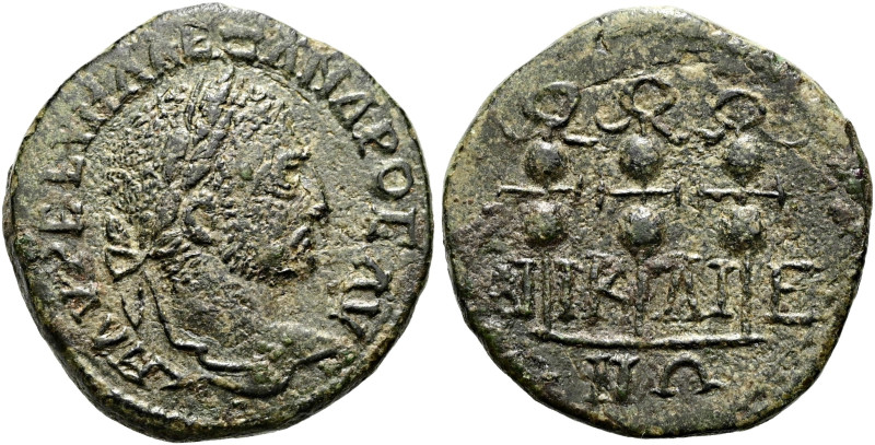 BITHYNIEN. NIKAIA. Severus Alexander, 222 - 235 n. Chr. Assarion ø 18mm (3.70g)....