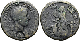 BITHYNIEN. NIKAIA. Maximinus Thrax, 235 - 238 n. Chr. Diassarion ø 23mm (6.97g). St. 0°. Vs.: Γ ΙOY OVH MA-ZIMEINOC AVΓ (VΓ ligiert), Büste mit Panzer...