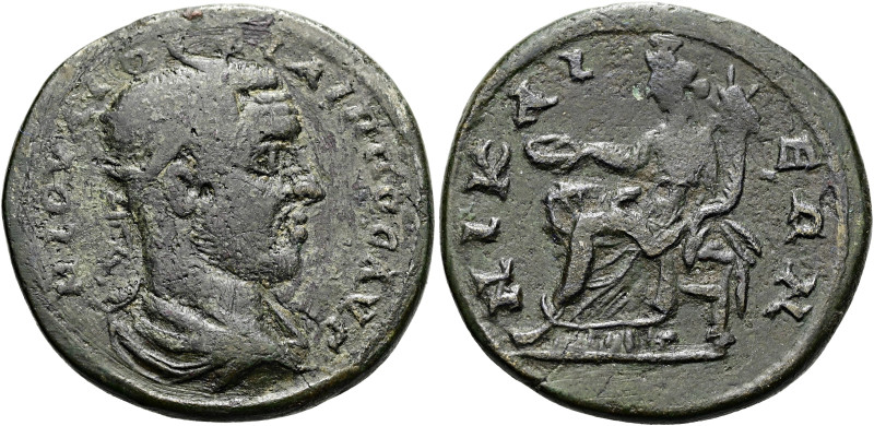 BITHYNIEN. NIKAIA. Philipp I. Arabs, 244 - 249 n. Chr. Tetrassarion ø 28mm (11.1...