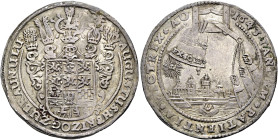 BRAUNSCHWEIG - WOLFENBÜTTEL. August der Jüngere, 1635 - 1666. Reichstaler (28.69g). 1643, Zellerfeld (oder Goslar). Sogenannter "7. Glockentaler". Mün...