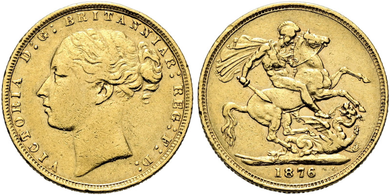 GROSSBRITANNIEN. VEREINIGTES KÖNIGREICH. Viktoria, 1837 - 1901. Sovereign (7.94g...