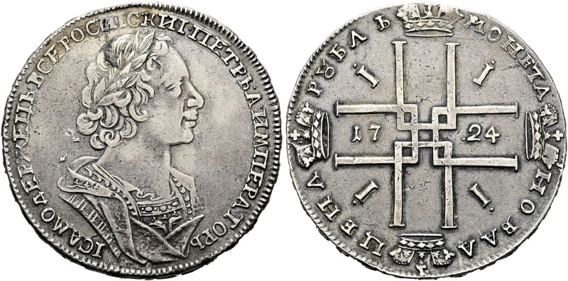 RUSSLAND. GROSSFUERSTENTUM / KAISERREICH. Peter I. (der Große), 1682 / 1689 - 17...