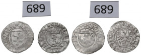 Casimir IV Jagellon, Lot of schillings Danzig and Thorn