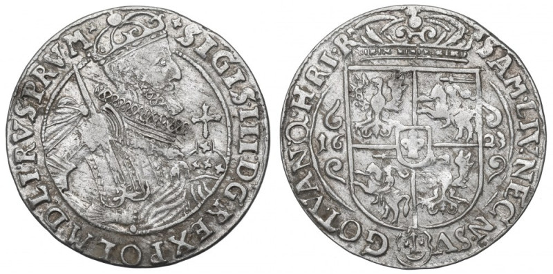 Sigismund III, 18 groschen 1623, Bromberg Ładny, w pełni czytelny ort bydgoski. ...