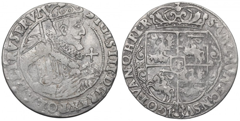 Sigismund III, 18 groschen 1623, Bromberg Obiegowy, w pełni czytelny ort bydgosk...