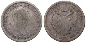 Poland under Russia, Alexander I, 2 zloty 1821