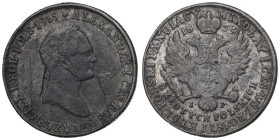 Kingdom of Poland, Nicholas I, 5 zloty 1833 KG