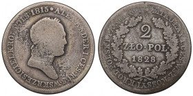 Poland under Russia, Nicholas I, 2 zloty 1828