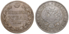Russia, Ruble 1846 Warsaw