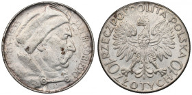 II Republic of Poland, 10 zloty 1933 Sobieski R