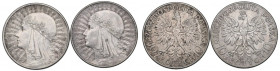 II RP, Zestaw 10 złotych 1932 Głowa kobiety