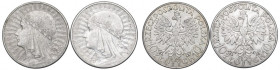 II RP, Zestaw 10 złotych 1932 Głowa kobiety BZM