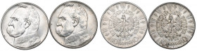 II RP, Zestaw 10 złotych 1935 Piłsudski
