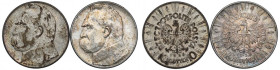 II RP, Zestaw 10 złotych 1935-36 Piłsudski