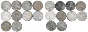 II RP, Zestaw 2 złote 1932-34 Głowa kobiety