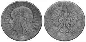II RP, 10 złotych 1932 Głowa Kobiety - fałszerstwo z epoki