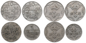 WMG, Zestaw 5 i 10 fenigów 1923