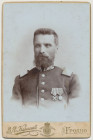 Grodno, Fotografia wyższego urzędnika Poczt i Telegrafów - dedykacja Ostrołęka 1899