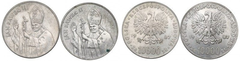 People`s Republic of Poland, lot 10000 zlotych 1987 Ładne egzemplarze.