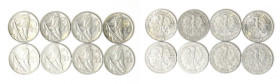 PRL, Zestaw 5 złotych 1958-74 Rybak