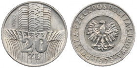 Peoples Republic of Poland, 20 zloty 1973 - Specimen