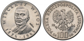 PRL, 100 złotych 1984 Witos - Próba Ni