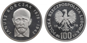 PRL, 100 złotych 1978 - Korczak PCGS PR69 Deep Cameo