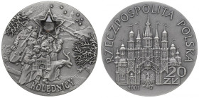 III RP, 20 złotych 2001 Kolędnicy