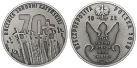 III RP, 10 złotych 2010 - 70. rocznica Zbrodni Katyńskiej