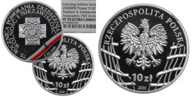 III RP, 10 złotych 2020 - 75 rocznica powołania WiN NGC PF70 Ultra Cameo MAX