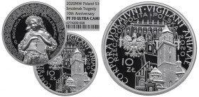 III RP, 10 złotych 2020 - Smoleńsk NGC PF70 Ultra Cameo MAX