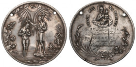 1893 Zabór rosyjski, Mikołaj II, Medal chrzcielny