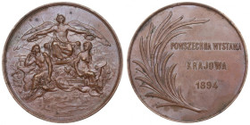 1894 medal Powszechna Wystawa Karajowa we Lwowie