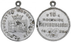 1928 Medal Województwo Nowogródzkie w 10-lecie Niepodległości - rzadkość