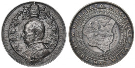 1930 Medal na pamiątkę 10. rocznicy cudu nad Wisłą - późniejsza kopia galwaniczna