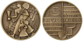 1936 Medal budowa Kopca Piłsudskiego