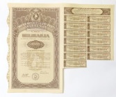 Obligacja 1000 złotych 5% Pożyczki terenowej Warszawy 1933