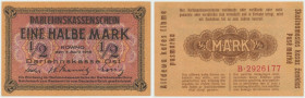 Kowno, 1/2 marki 1918