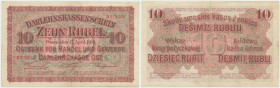 Poznań, 10 rubli 1916