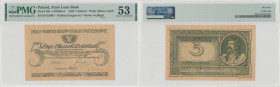 II RP, 5 marek polskich 1919 H - PMG 53